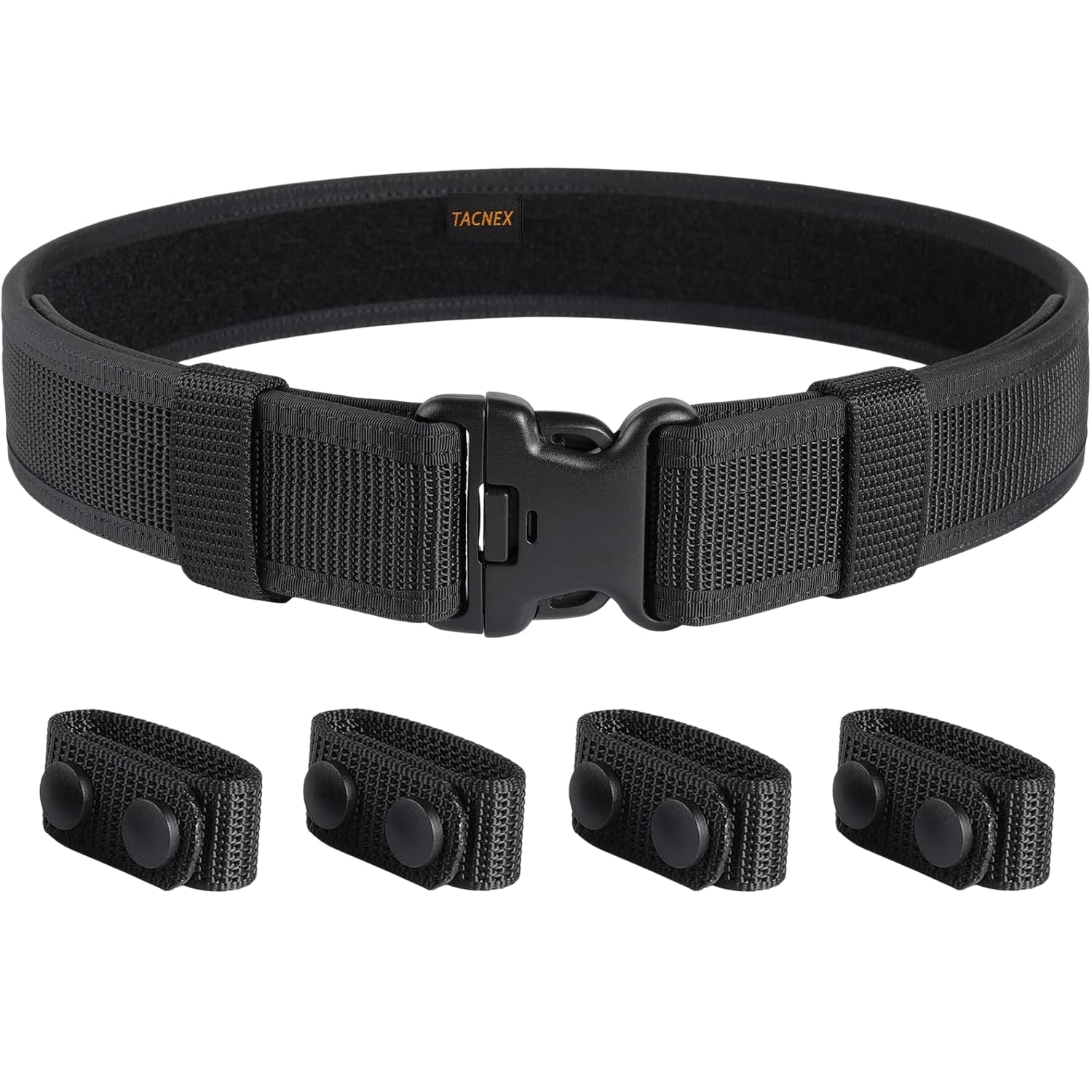 Amazon.com: TACNEX Duty Belt w/ 4 Keepers 2